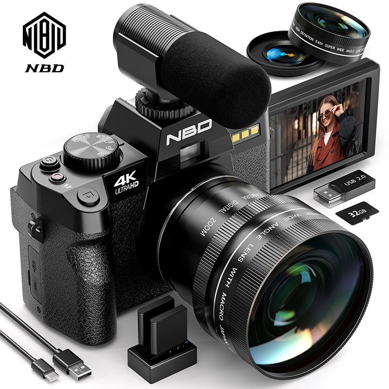 Japanese Lifestyle App - NBD S100F 48MP 4K Digital Camera