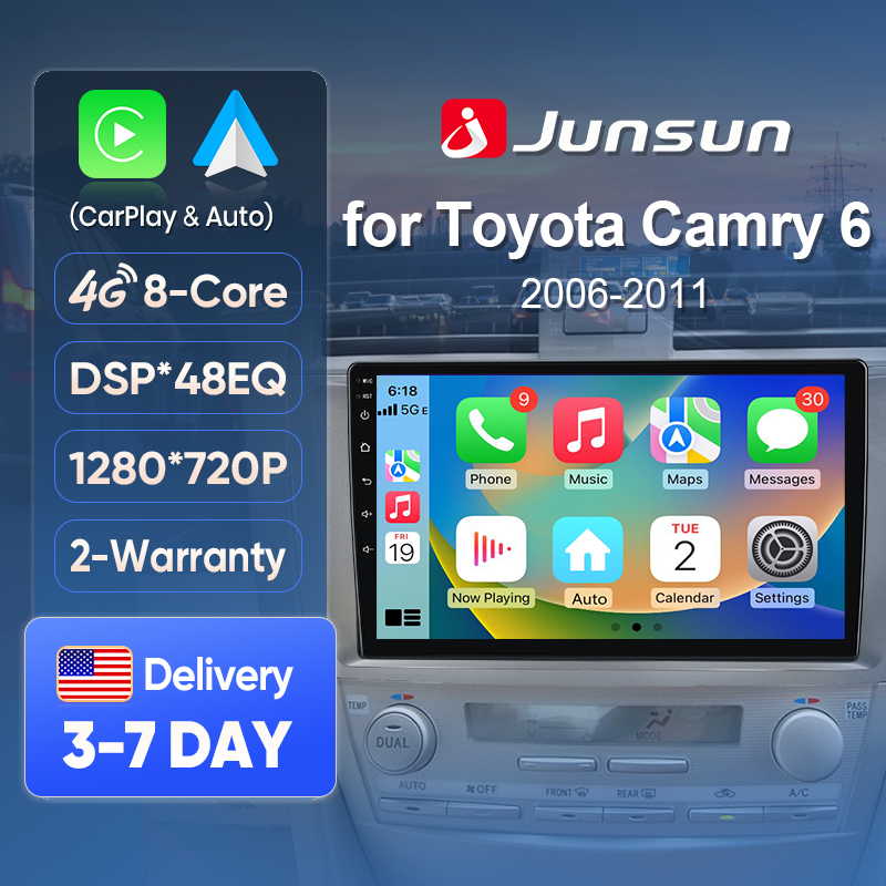 Japanese Car Lifestyle - Junsun AI Voice Car Stereo Radio