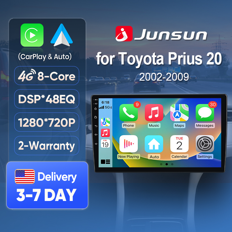 Japanese Car Lifestyle - Junsun AI Voice Car Stereo Radio
