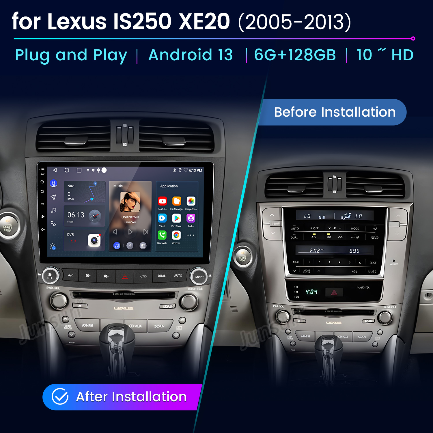 Junsun AI Voice Car Stereo Rad - Japanese Car Lifestyle recensione e prezzo