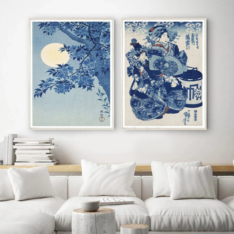 Vintage Hokusai Waves Mount Fu - Japanese Women Lifestyle recensione e prezzo
