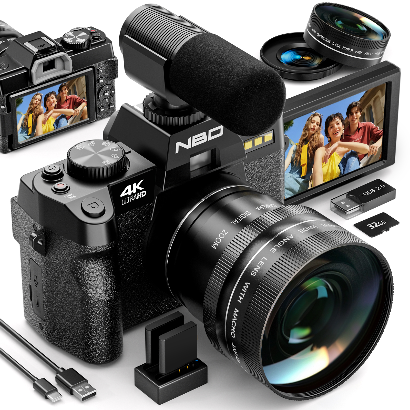 NBD S100F 48MP 4K Digital Came - Japanese Lifestyle App recensione e prezzo