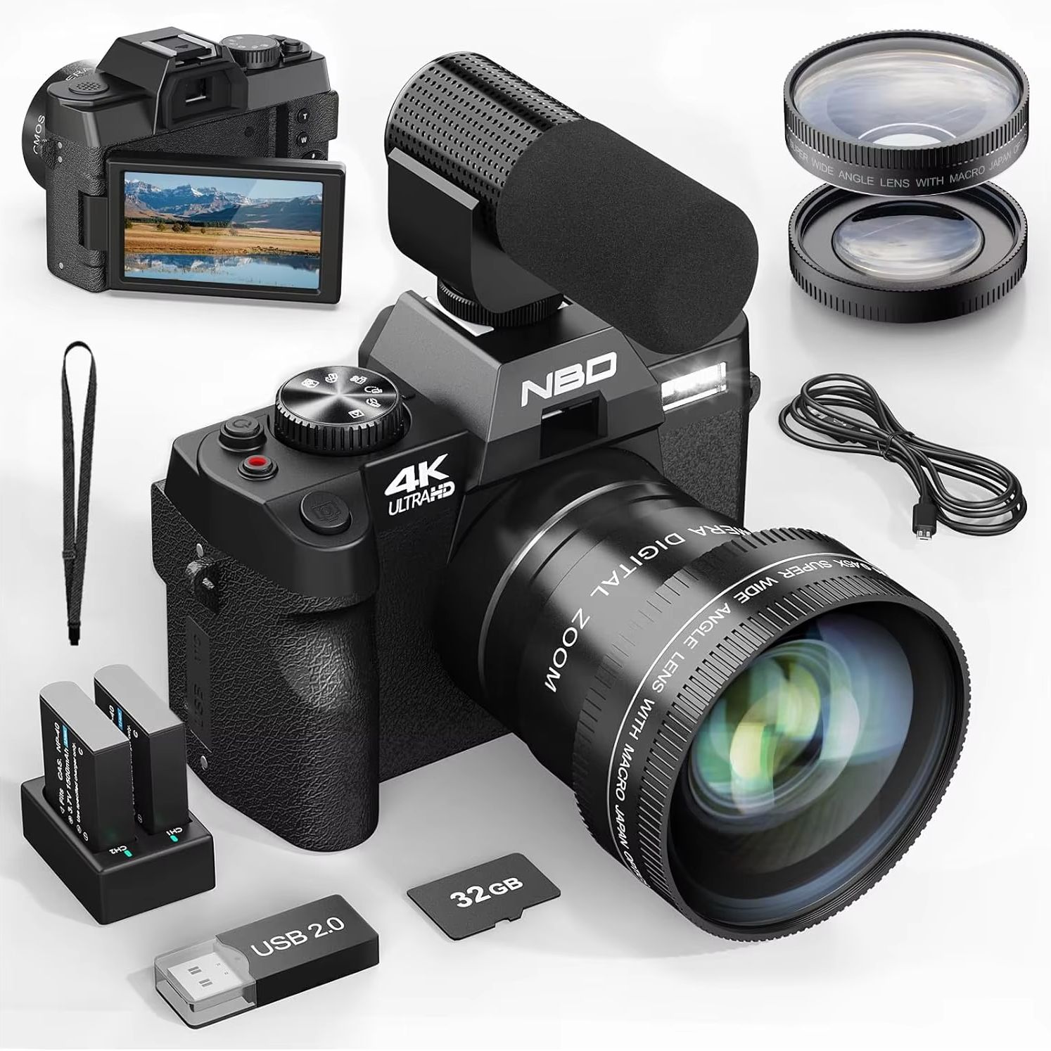 NBD S100F 48MP&4K Digital Came - Japanese Lifestyle App recensione e prezzo