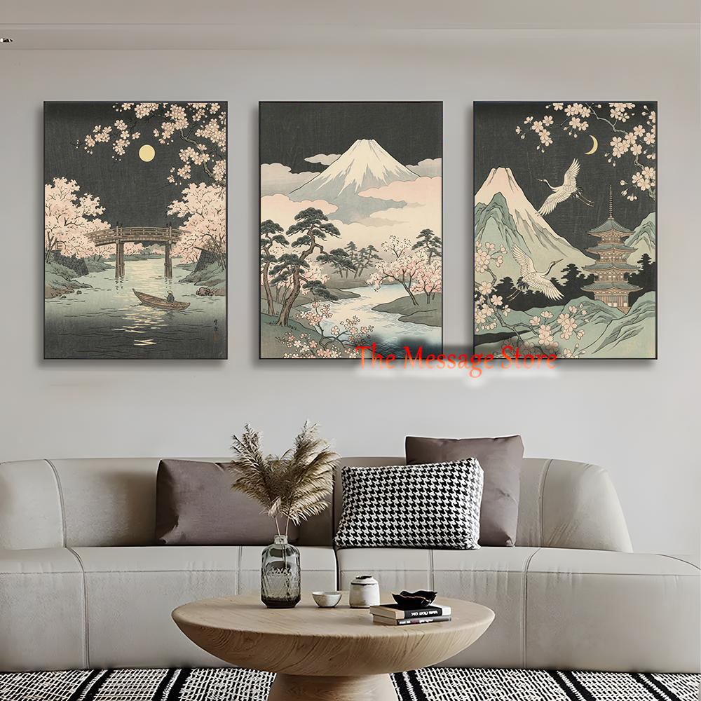 Japanese Cherry Bloom Fuji Riv - Japanese Lifestyle And Traditions recensione e prezzo