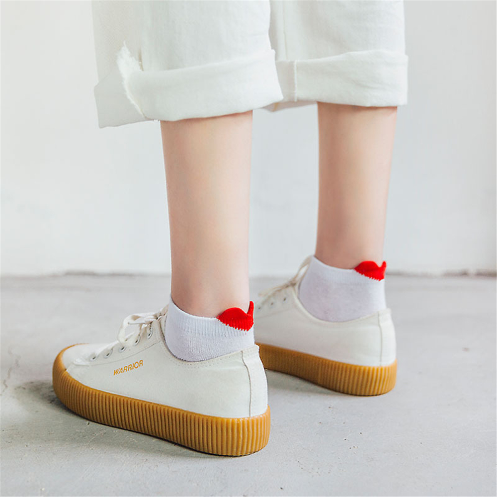1 Pair Cute Girls' 3D Heart He - Japanese Women Lifestyle recensione e prezzo