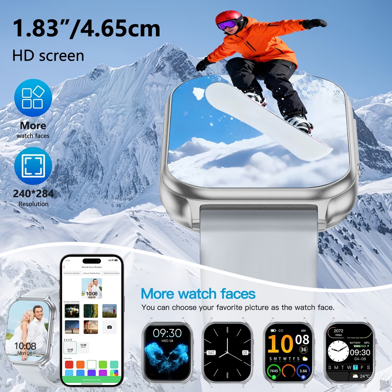2026 New Style 1.83'' Smart Wa - Japanese Women Lifestyle recensione e prezzo
