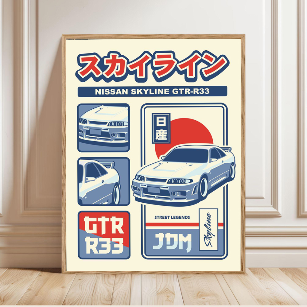 Retro Japanese Car Posters Spo - Japanese Car Lifestyle recensione e prezzo