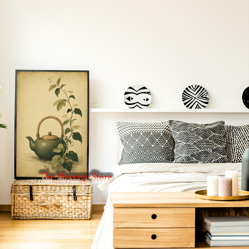 Japanese Teapot Art Minimalist - Japanese Lifestyle And Traditions recensione e prezzo