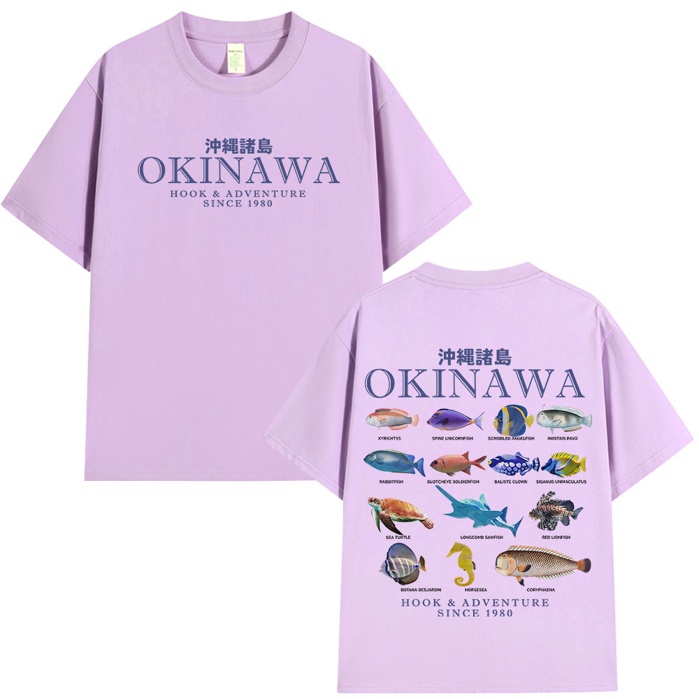 Okinawa Ocean Fish T Shirt Sea - Japanese Women Lifestyle recensione e prezzo