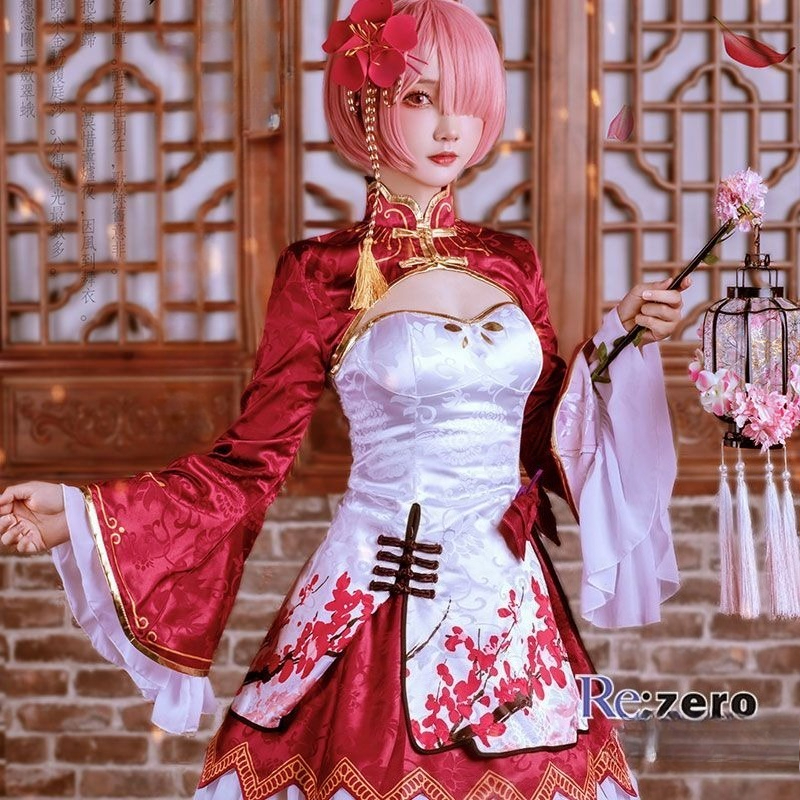 Rem Ram Cosplay Cheongsam Anim - Japanese Women Lifestyle recensione e prezzo