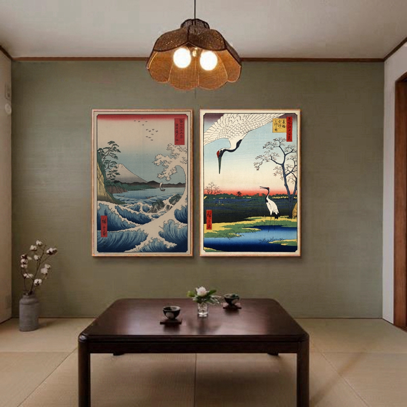 Japanese Prints Wall Art Canva - Japanese Lifestyle And Traditions recensione e prezzo
