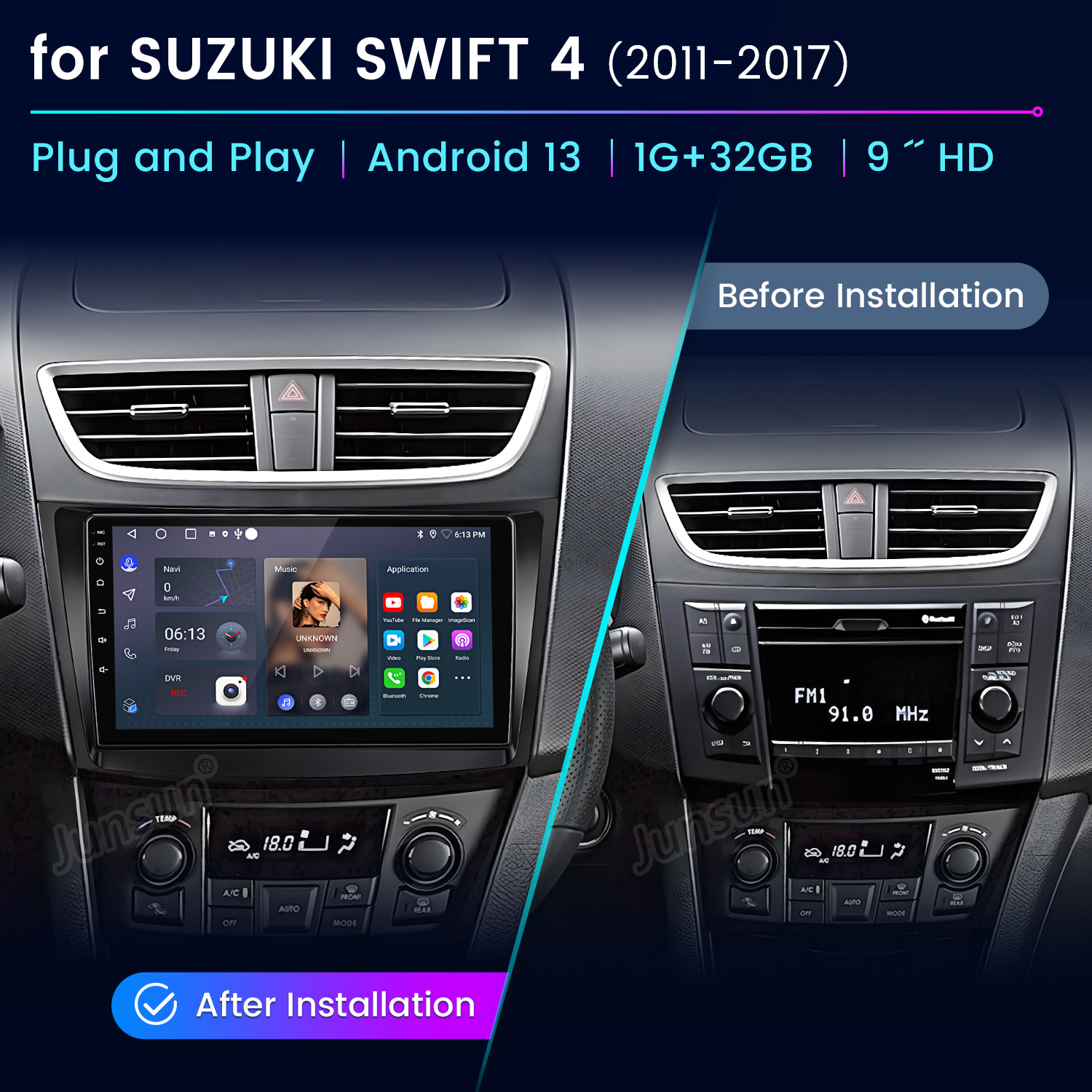 Junsun AI Voice Car Stereo Rad - Japanese Car Lifestyle recensione e prezzo
